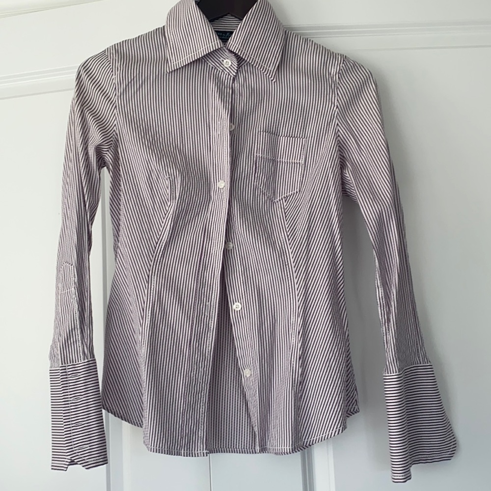 Guess by Marciano Striped Dress Shirt - Size S